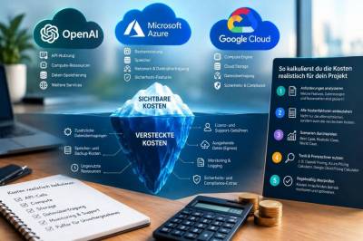 Welche versteckten kosten bei openai, azure und google cloud entstehen und wie du sie für dein projekt realistisch kalkulierst