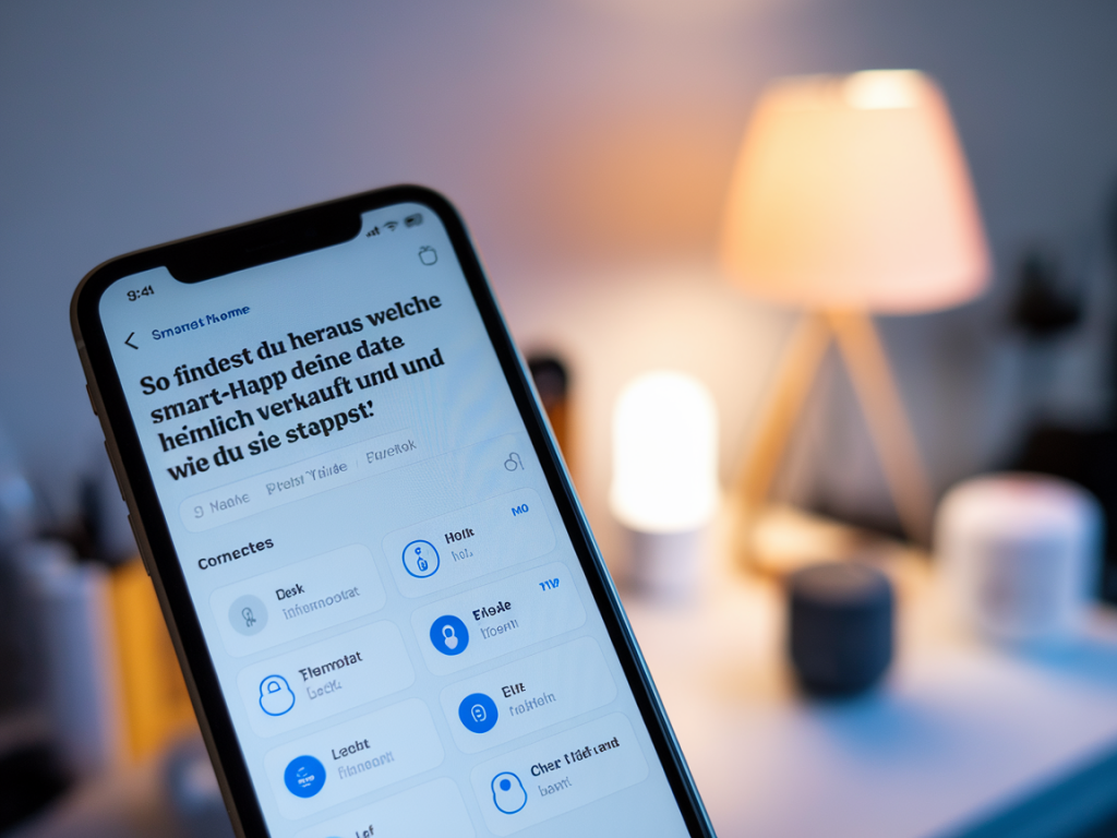 So findest du heraus, welche smart‑home‑app deine daten heimlich verkauft und wie du sie stoppst